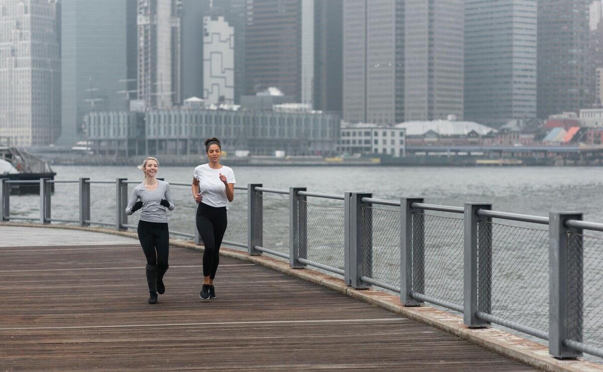 Women doing jogging together