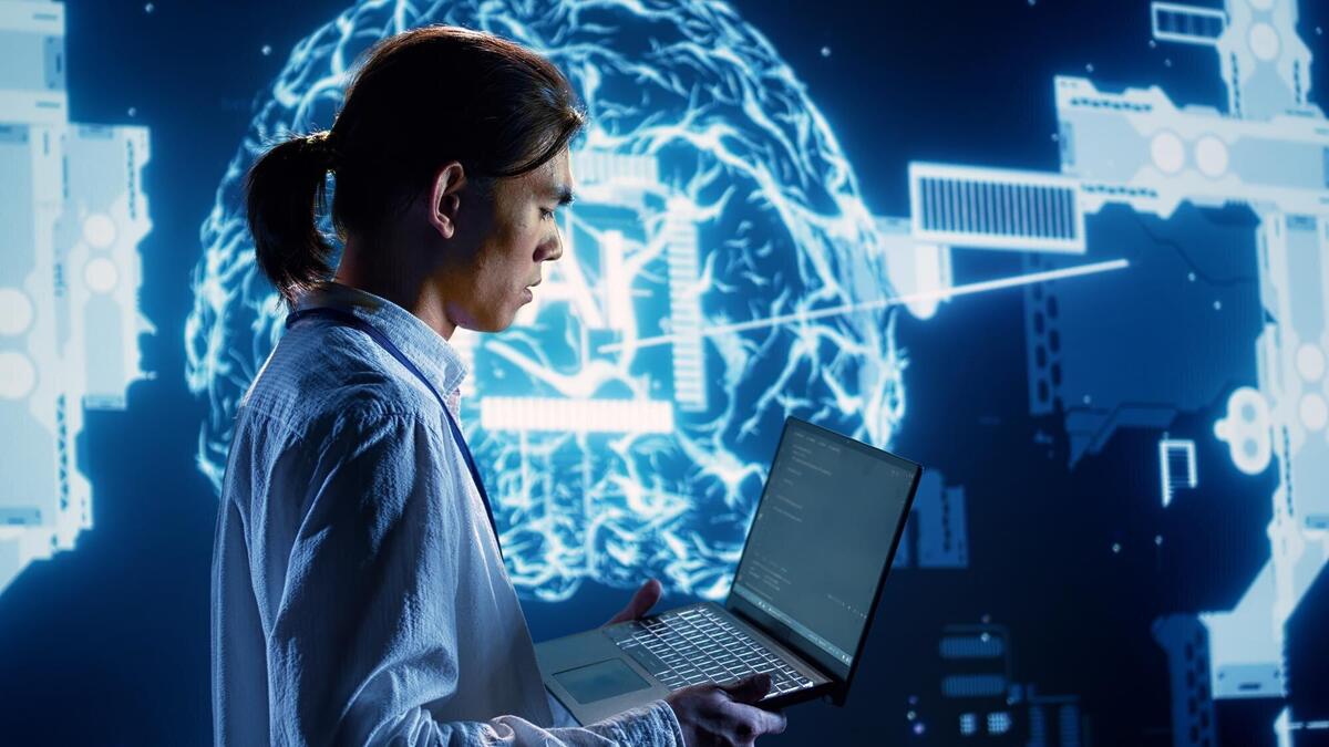 AI operator runs code in data center