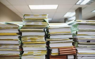 Pile of different kind of documents
