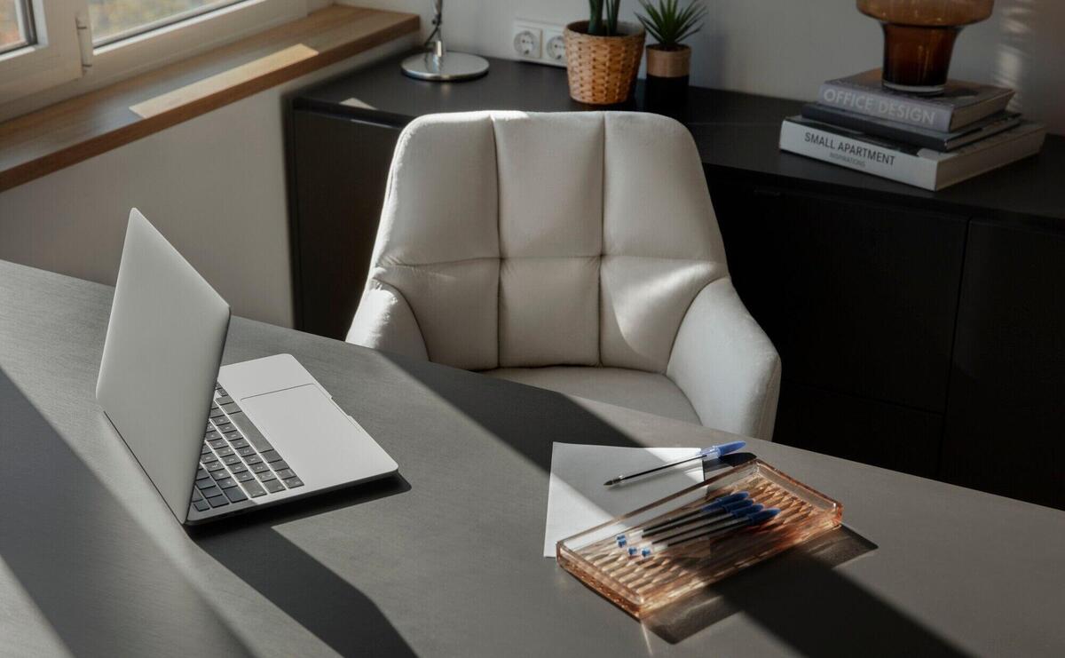 Office chair still life